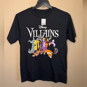 NWT Disney Villains Black T-Shirt